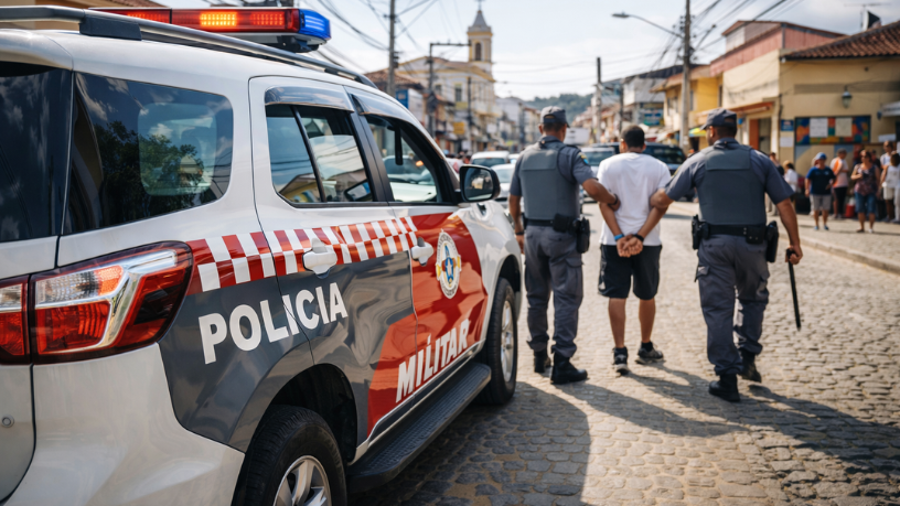 Ações policiais reforçam segurança e rotina urbana em Biritiba Mirim